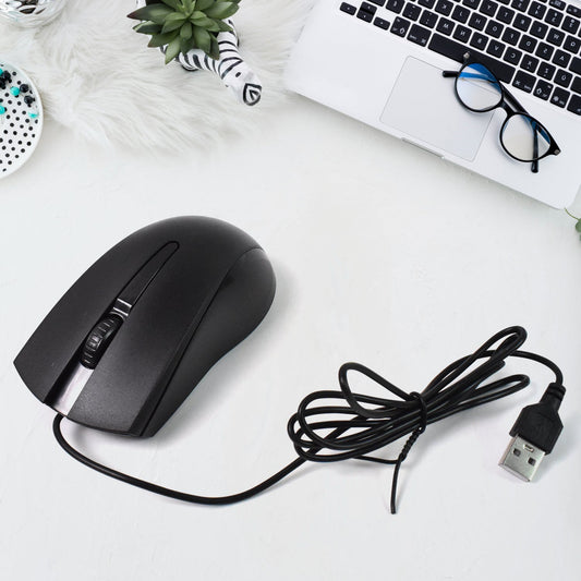 Computer Laptop Wired Optical Mouse