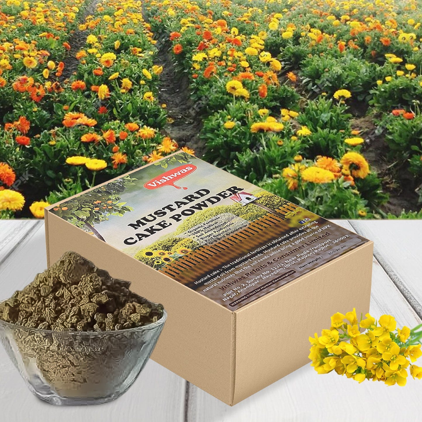 Mustard Cake Fertilizer 900gm