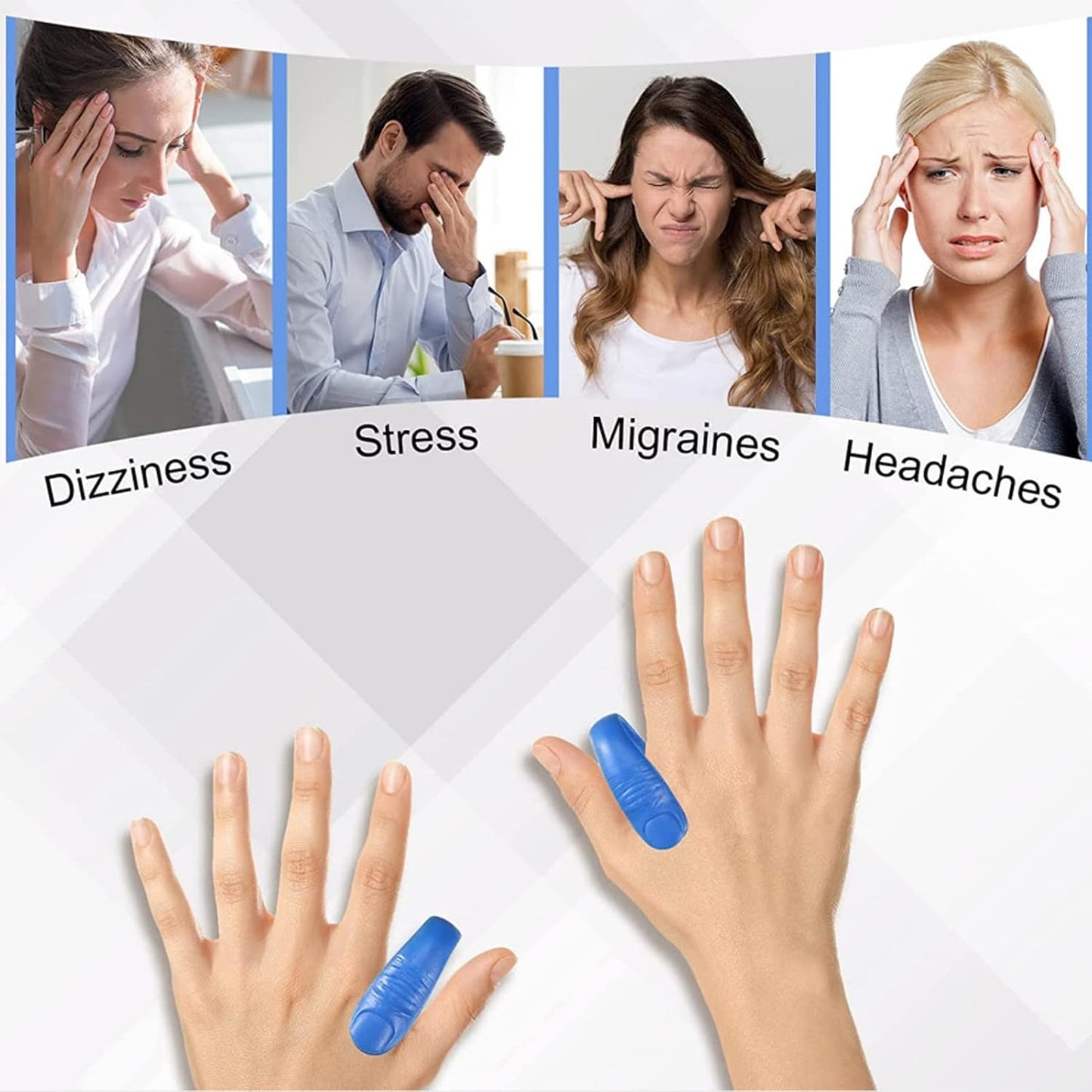 Magnetic Migraine Relief Clip