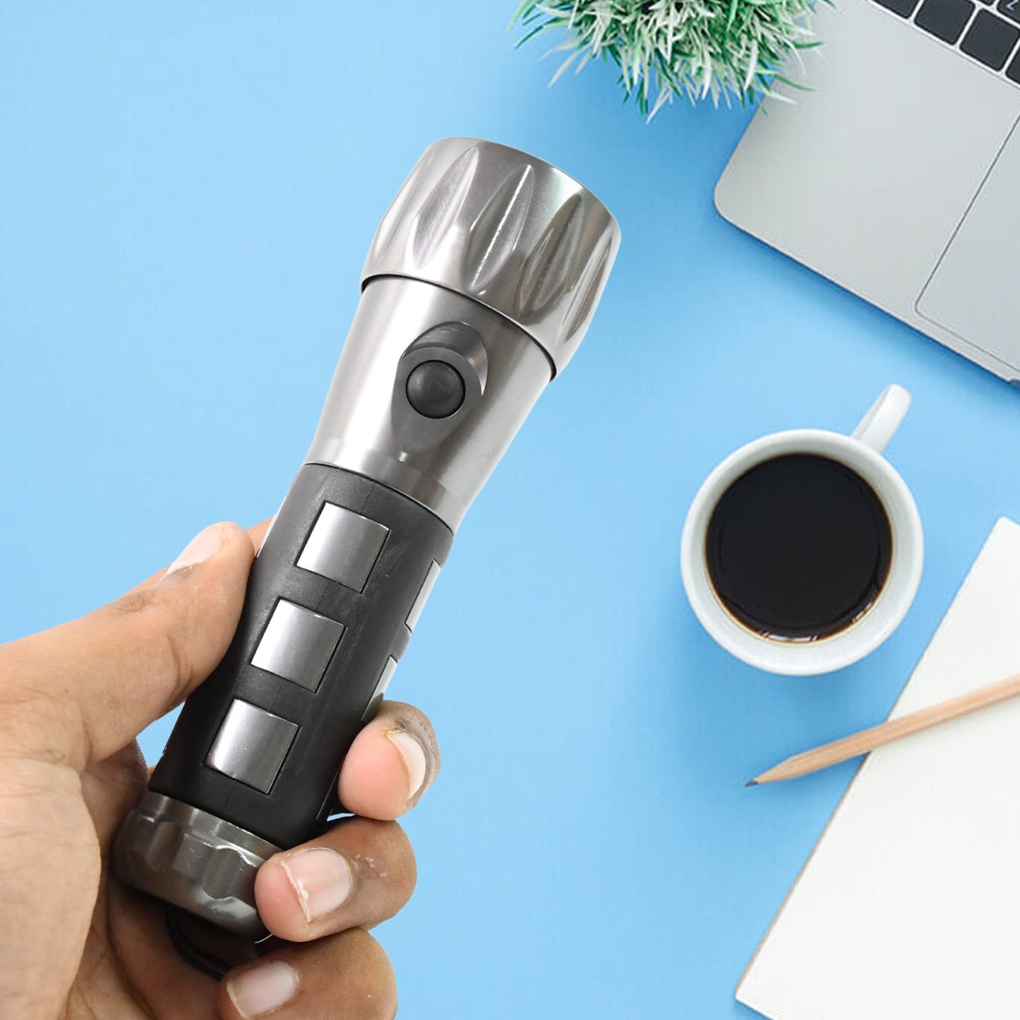 Aluminium Ledxenon Rubber Grip