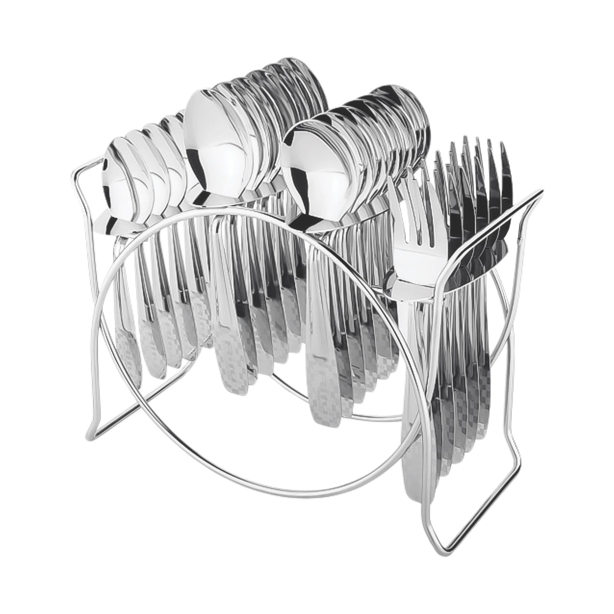 24 Pc Stainless Steel Cutlery Set