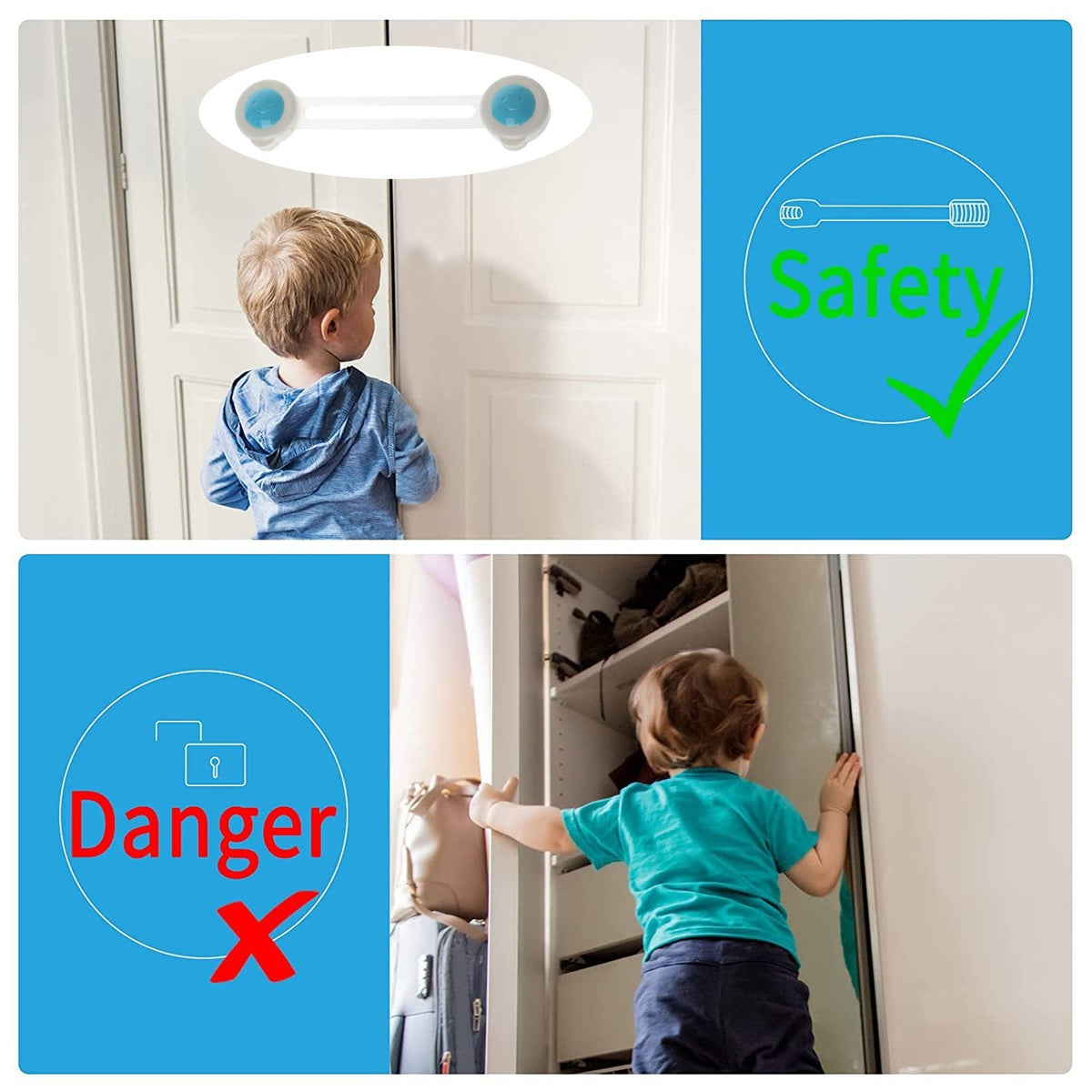 Baby Safety Strap Locks