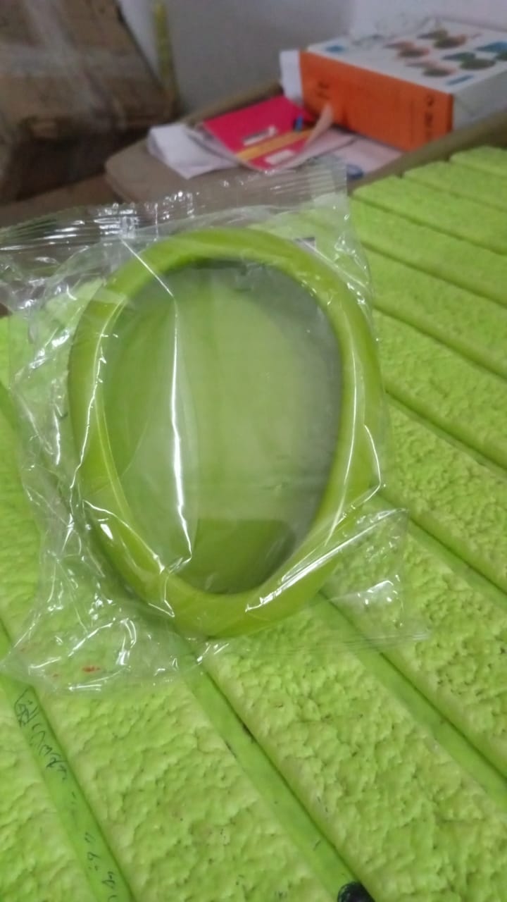 Green Oval Vegetable Fruit Storage Box