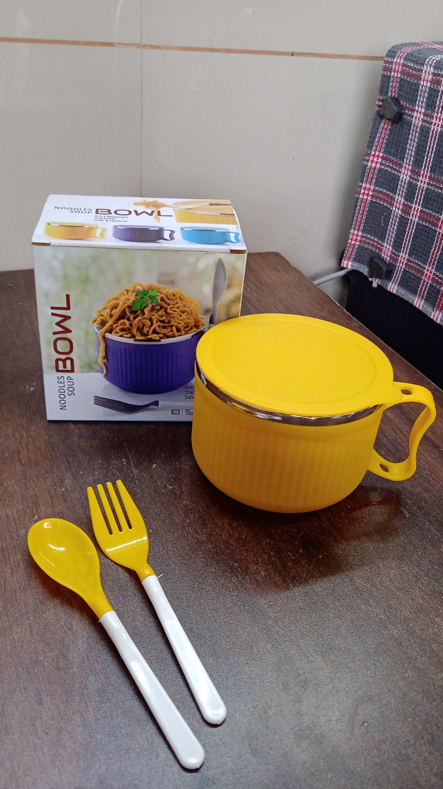 Double Layer Maggie Bowl with Lid & Handle