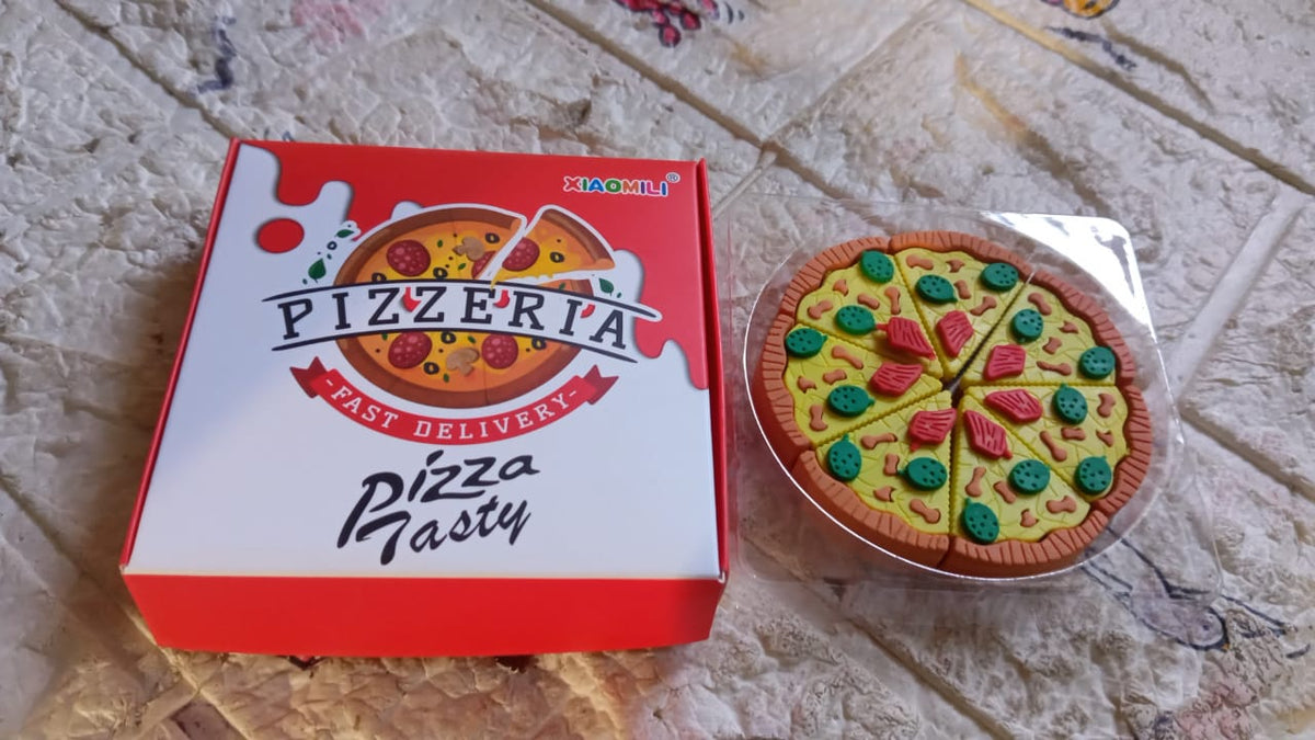 Pizza Slice Erasers (7-Pack)