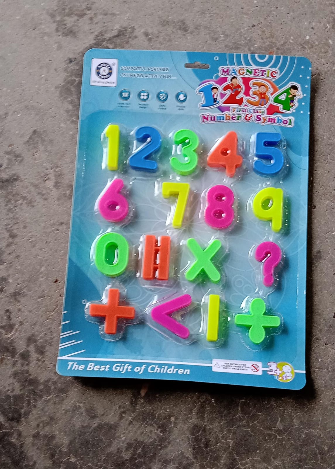 Magnetic Numbers Learning Set