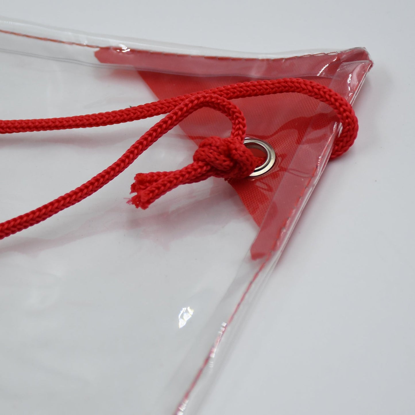Clear Waterproof Drawstring Bag