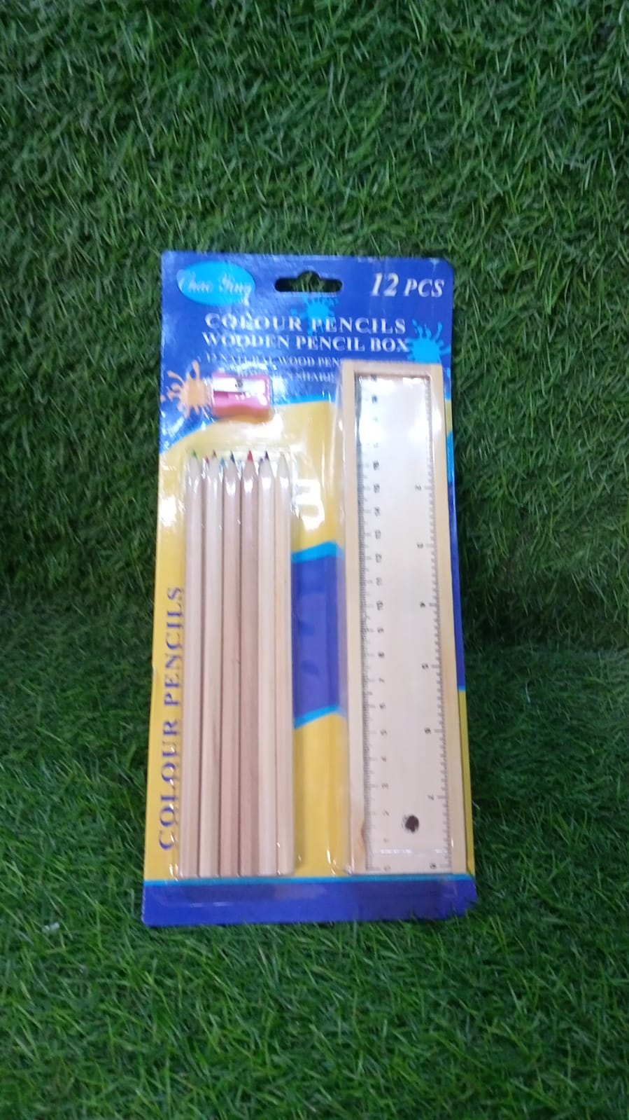 Colorful Wooden Pencil Set