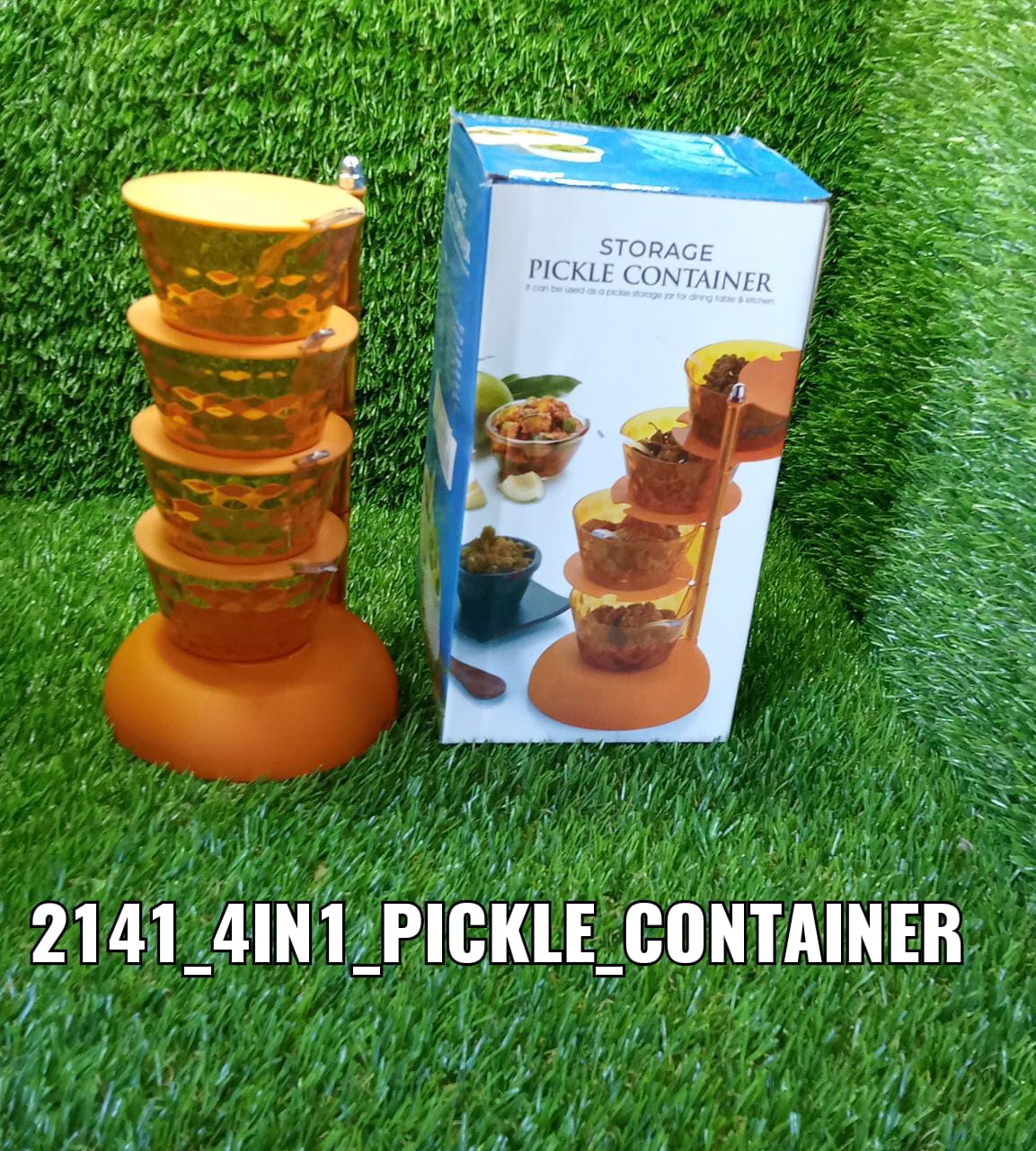 Rotating Pickle Rack Set