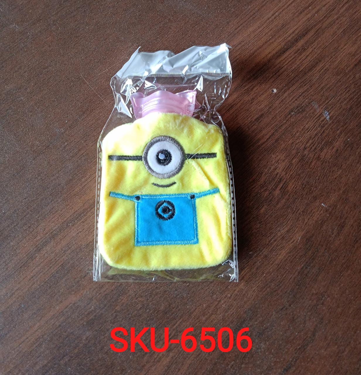 Minions Hot Water Bottle with Soft Cover