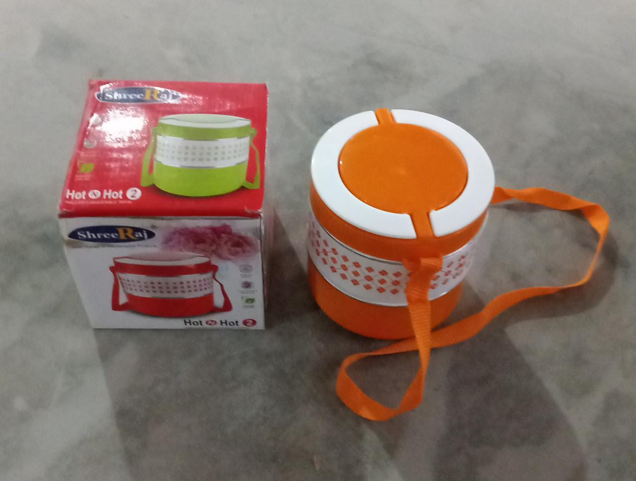 2-Layer Insulated Tiffin Box