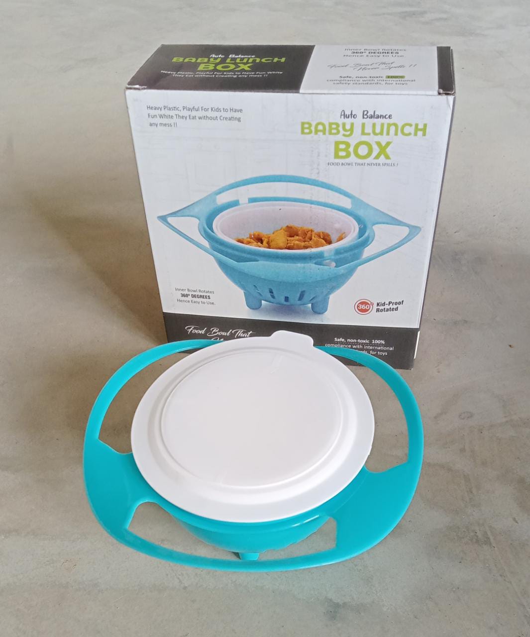 360° Anti-Spill Toddler Bowl