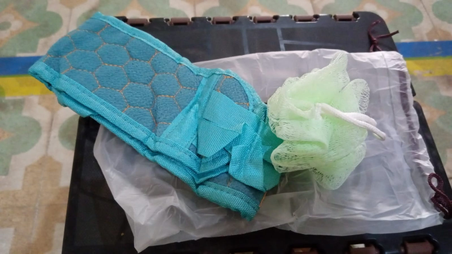 Bath Scrubber Set