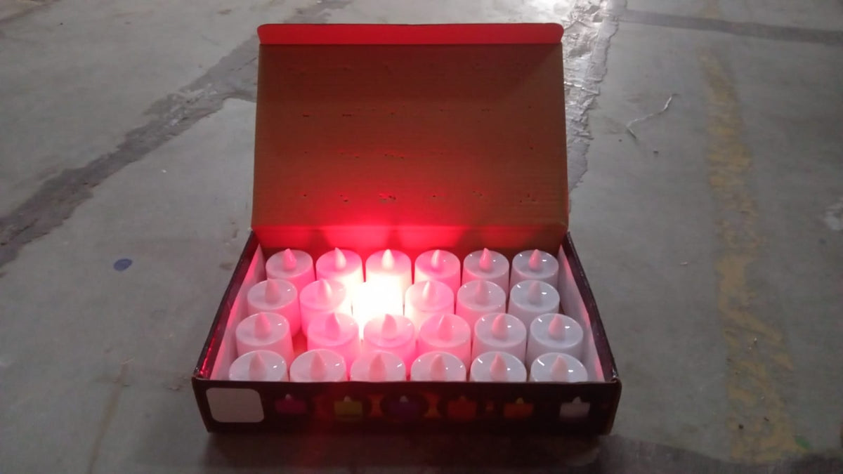 Red Flameless LED Tealights