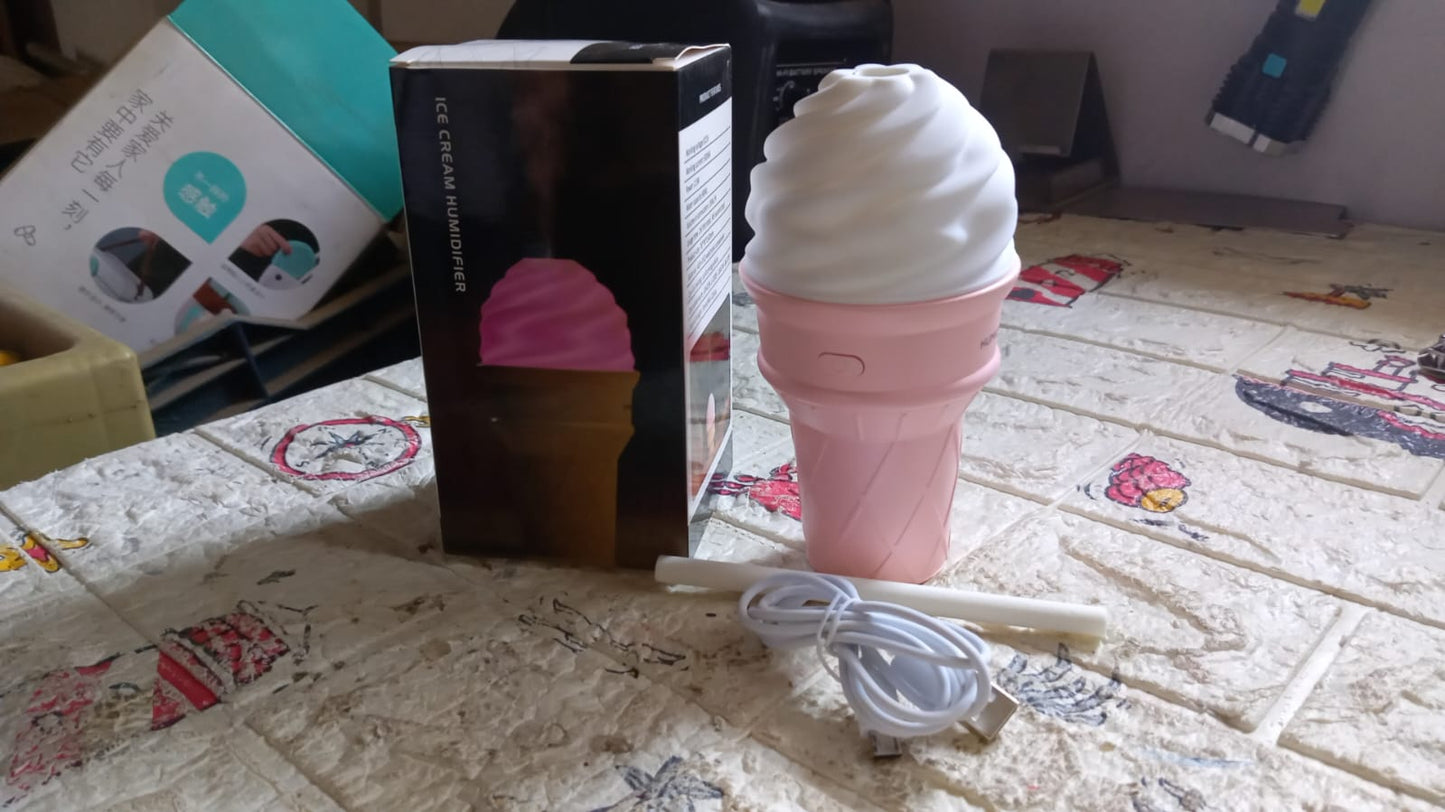 Ice Cream Design Led Humidifier