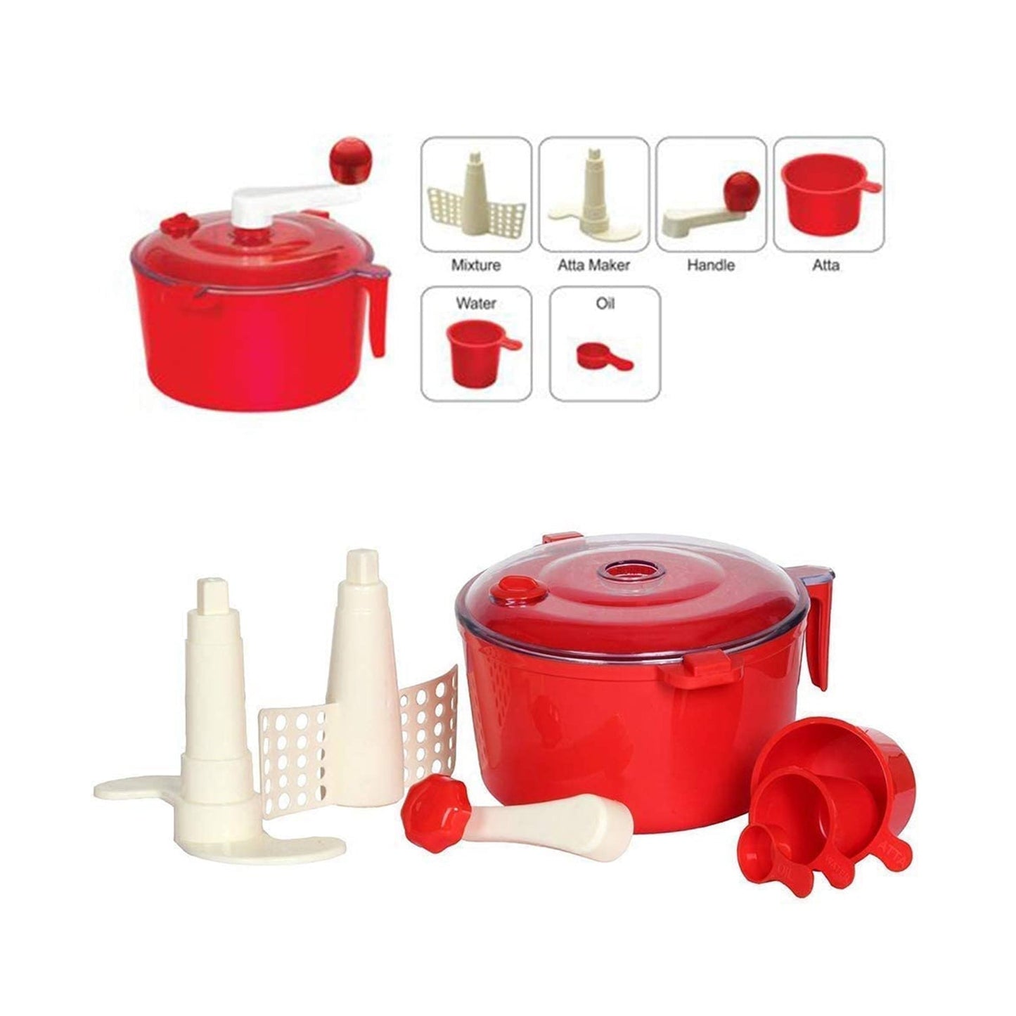 Unbreakable Plastic Dough Maker