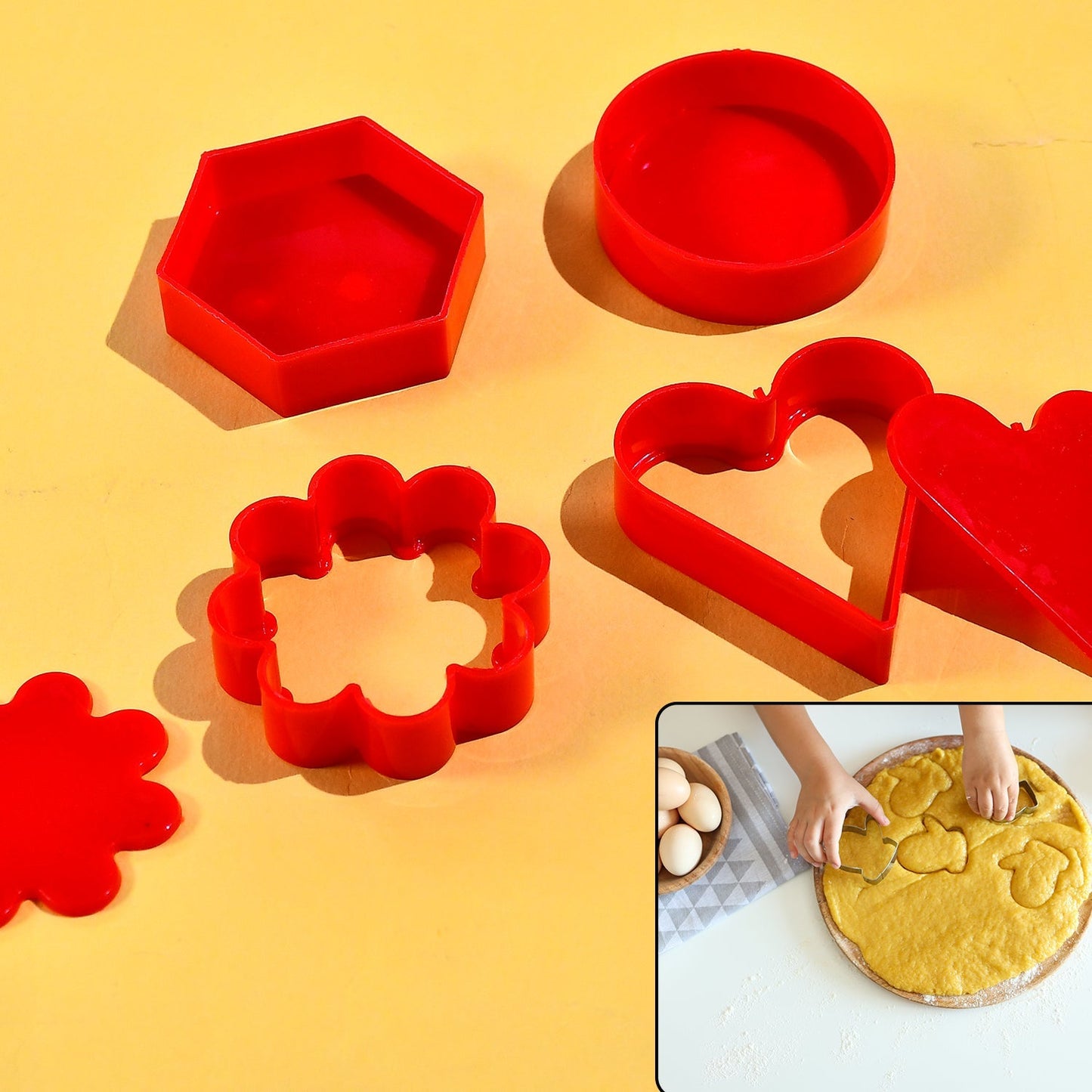 Cookie Cutter With Shape Heart