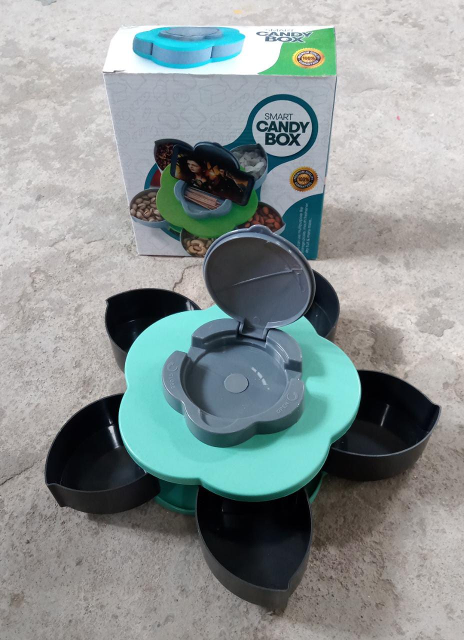 Rotating Snack Serving Tray