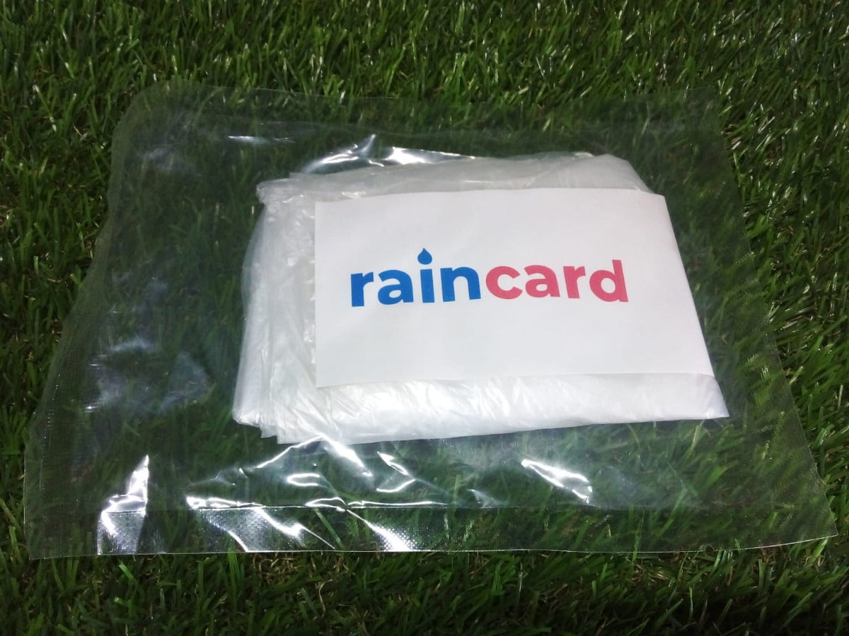 Wallet-Sized Emergency Raincoat