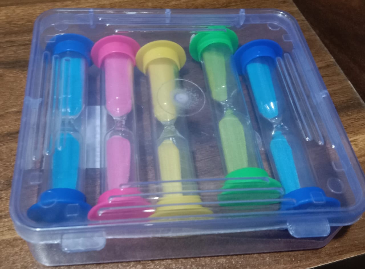 Sand Timer Hourglass ( 5 Pc)
