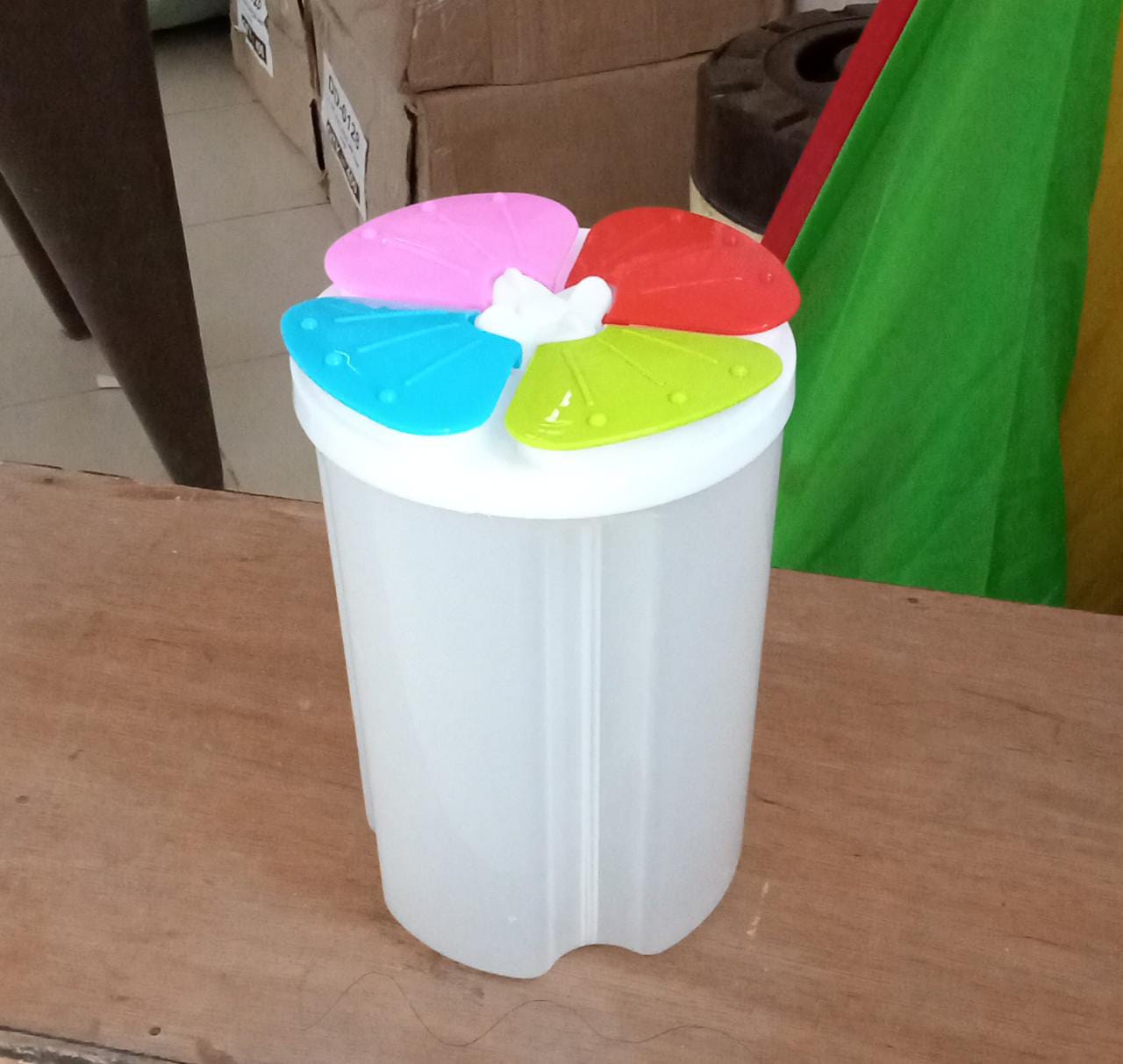 4-Section Storage Jar
