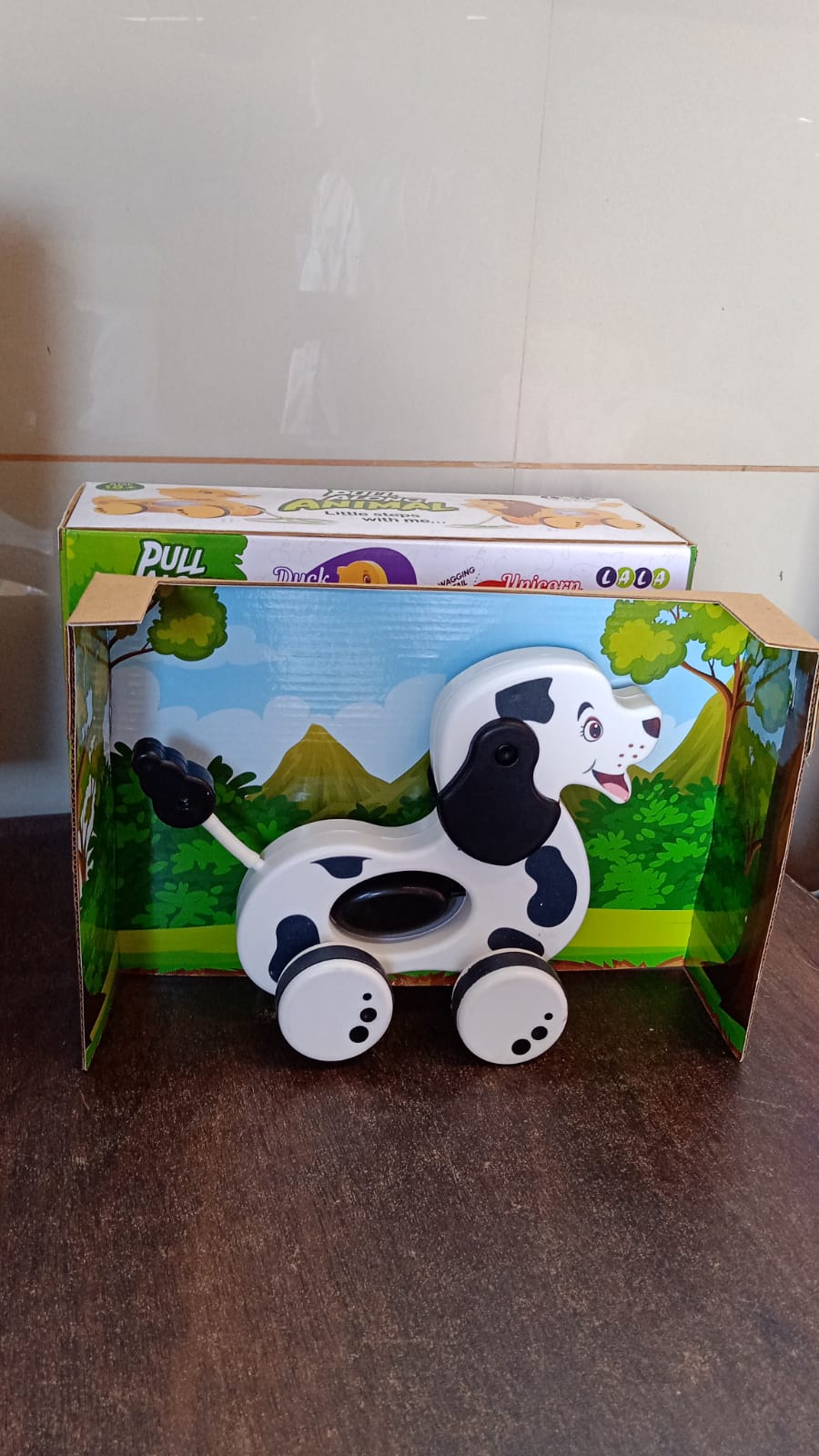 Dog Pull Along Toddler Toy