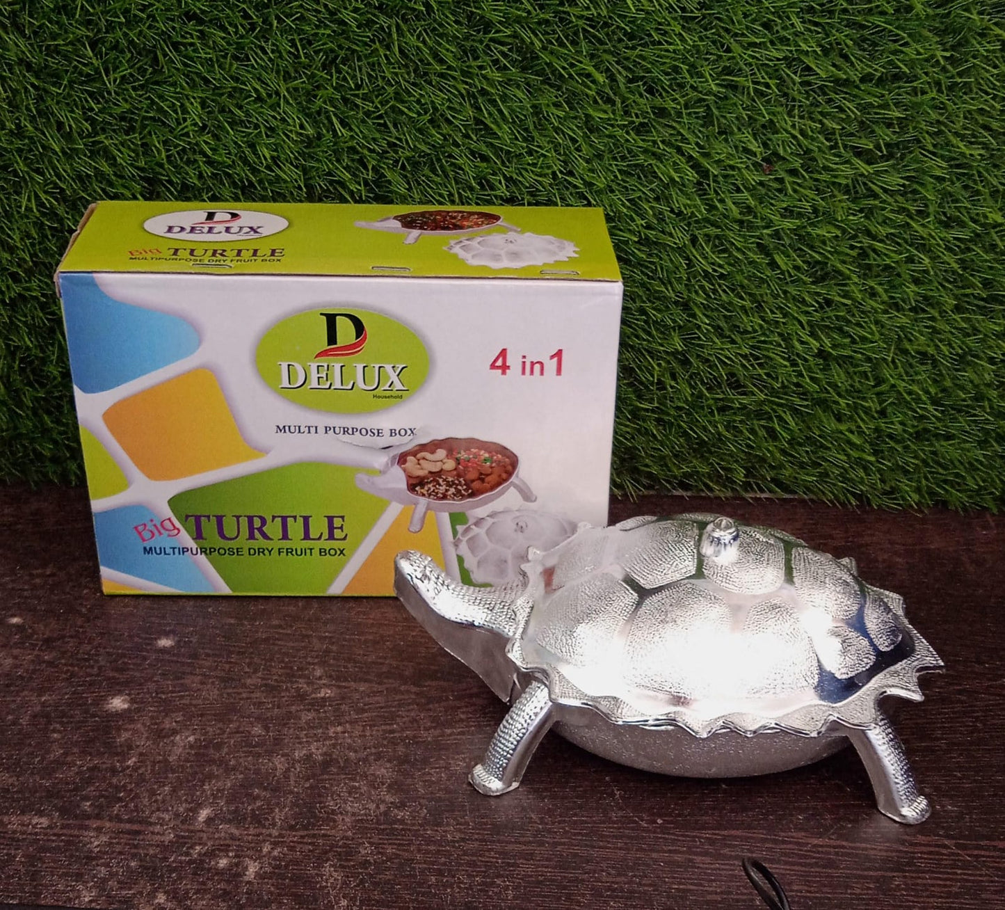 Tortoise Shape Dry Fruit Gift Box