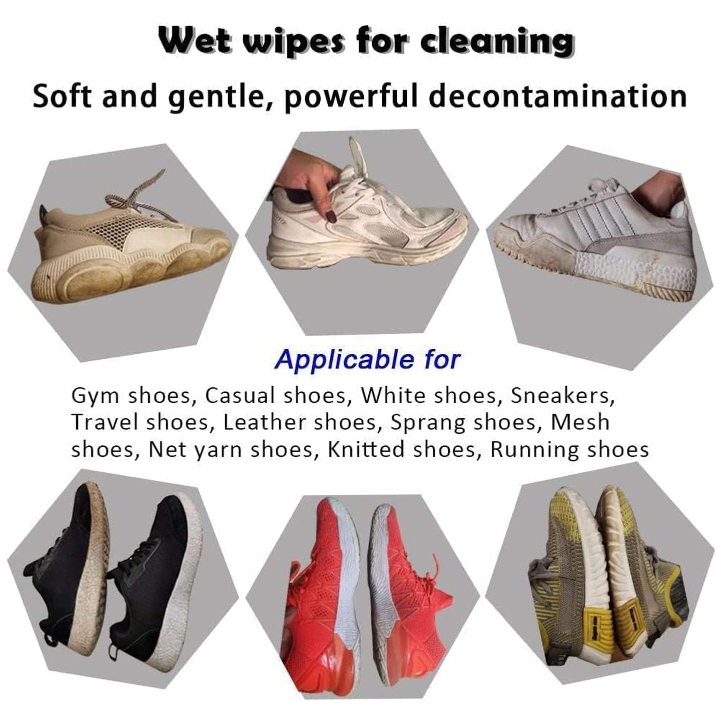 Instant Shoe Cleaning Wipes