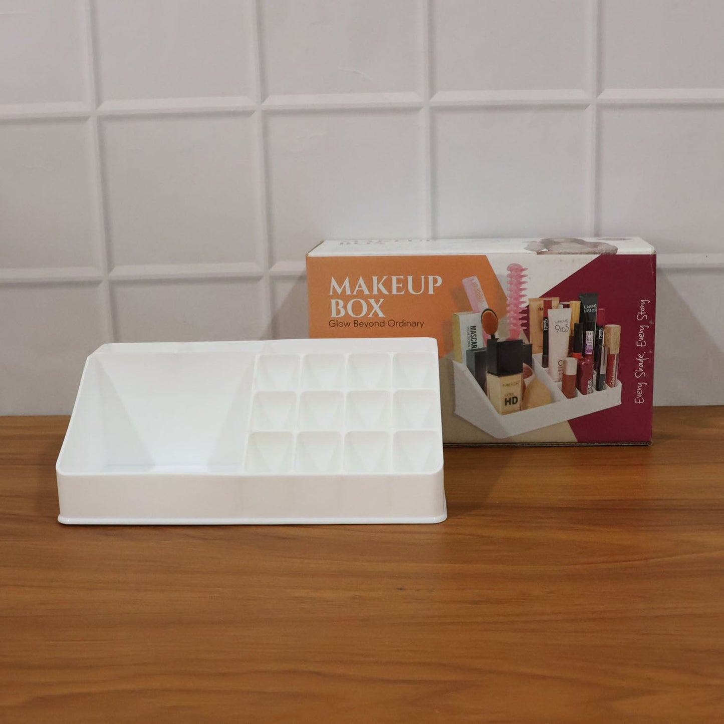 Plastic Makeup Organizer Box