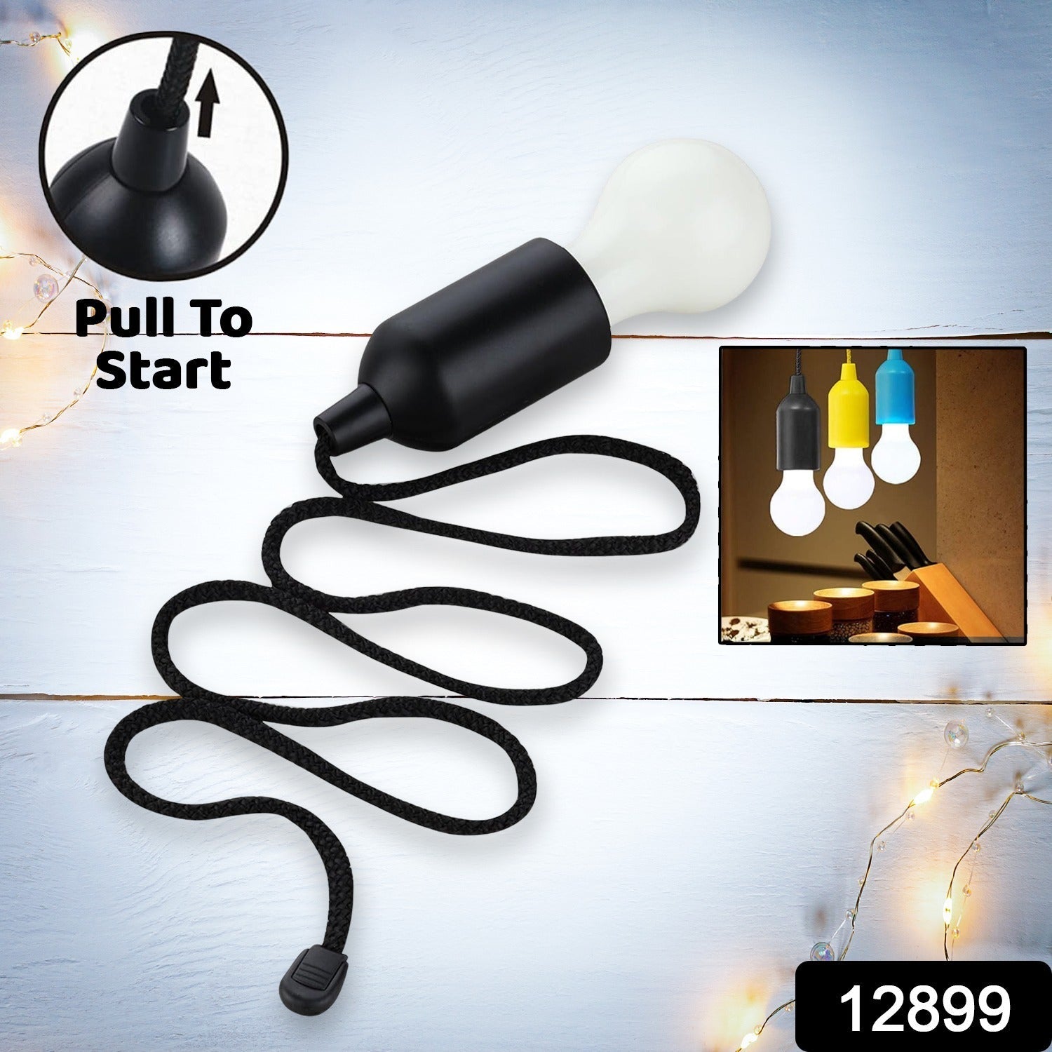 LED Pull Cord Light