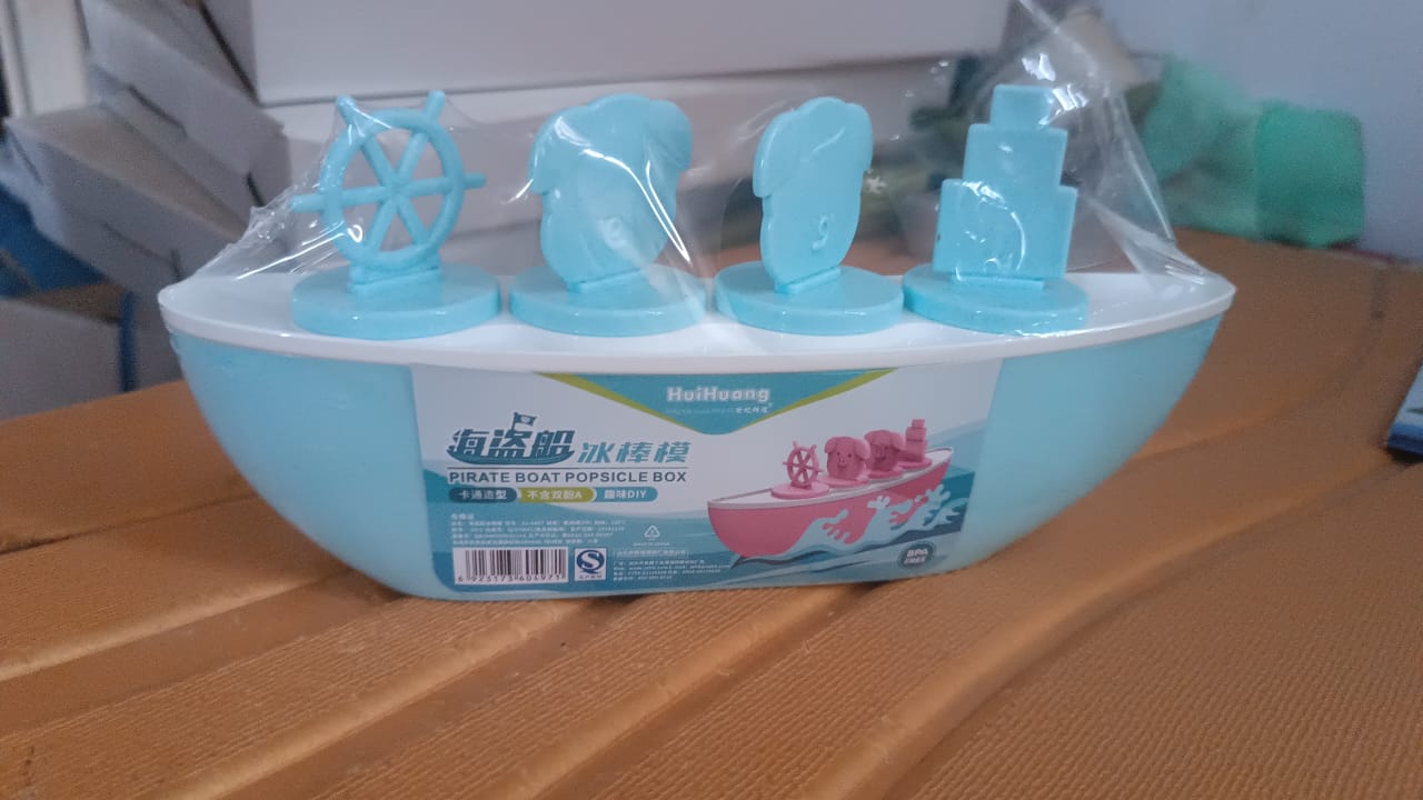 Boat-shaped Ice Cream Mould