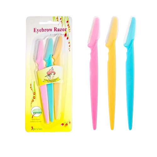 Painless Facial Hair Razors 3-Pack