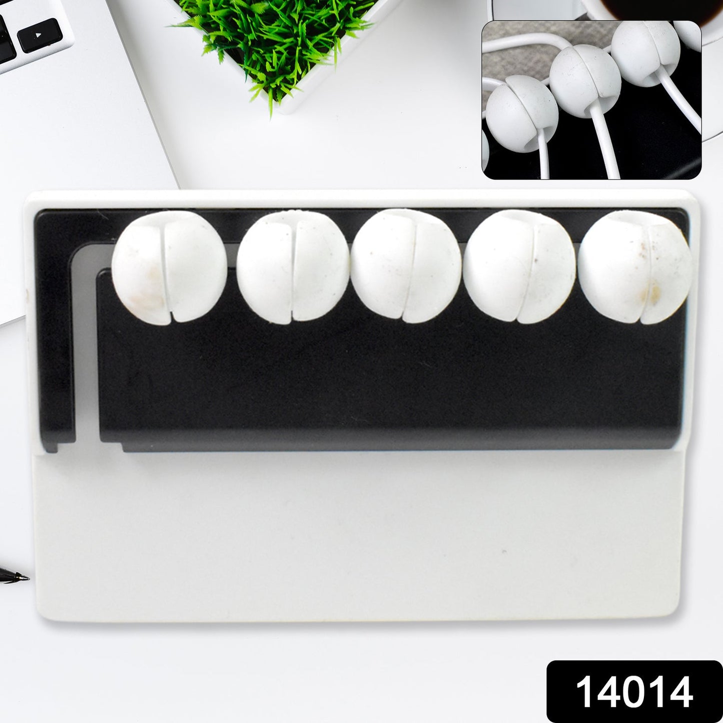 Silicone Cable Organizer Clip