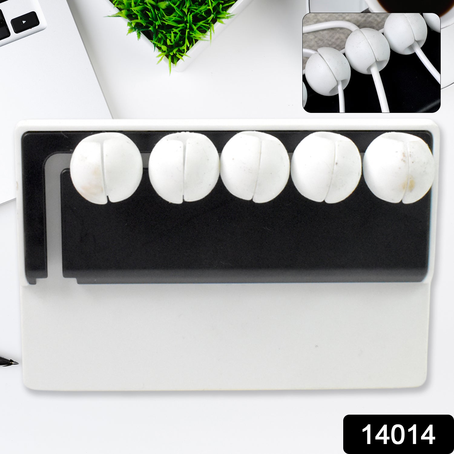 Silicone Cable Organizer Clip