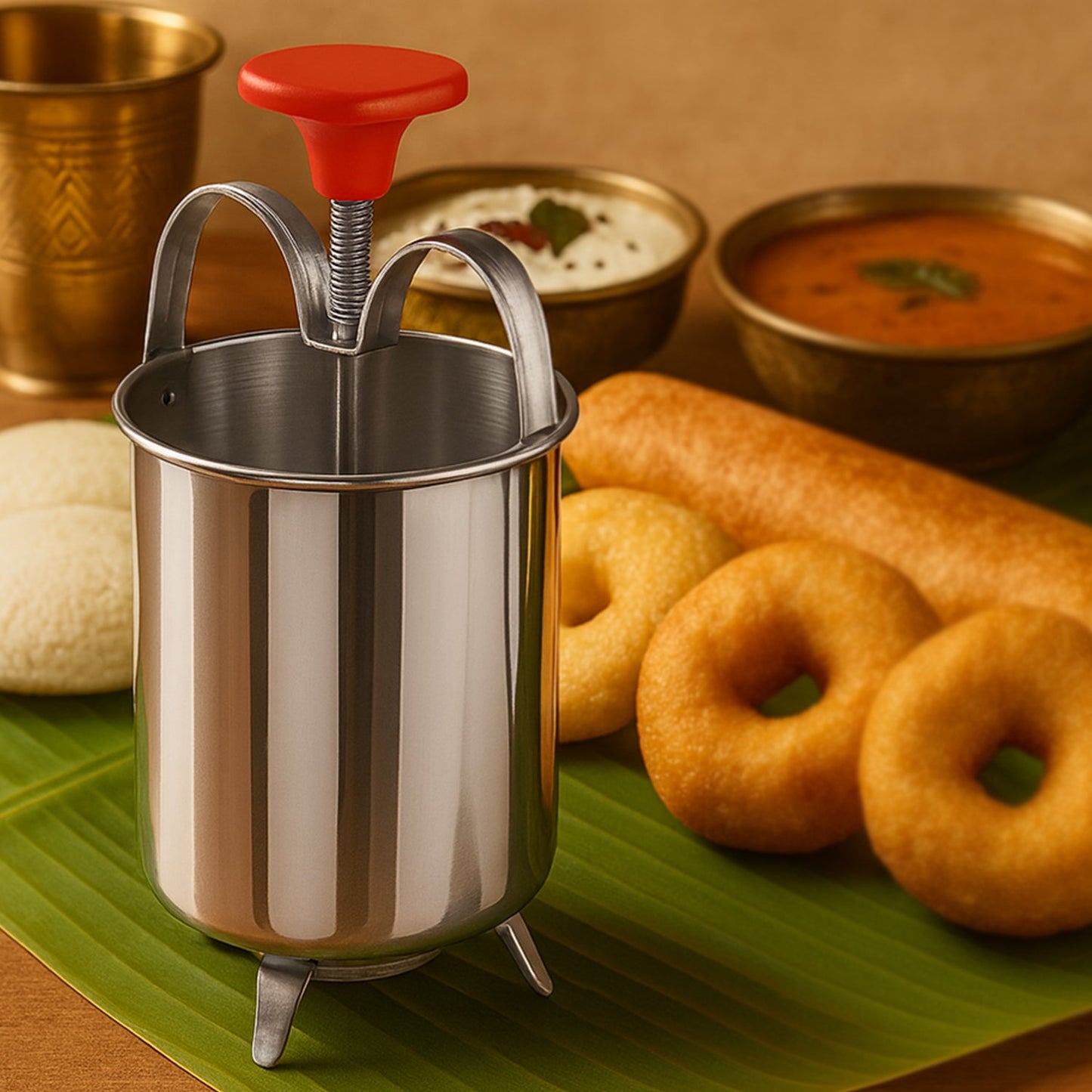 Stainless Steel Medu Vada Maker