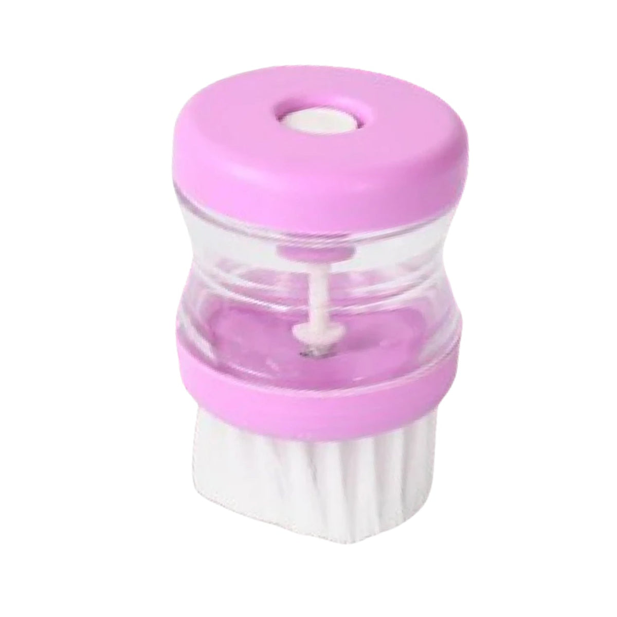 Plastic Wash Basin Brush Cleaner With Liquid