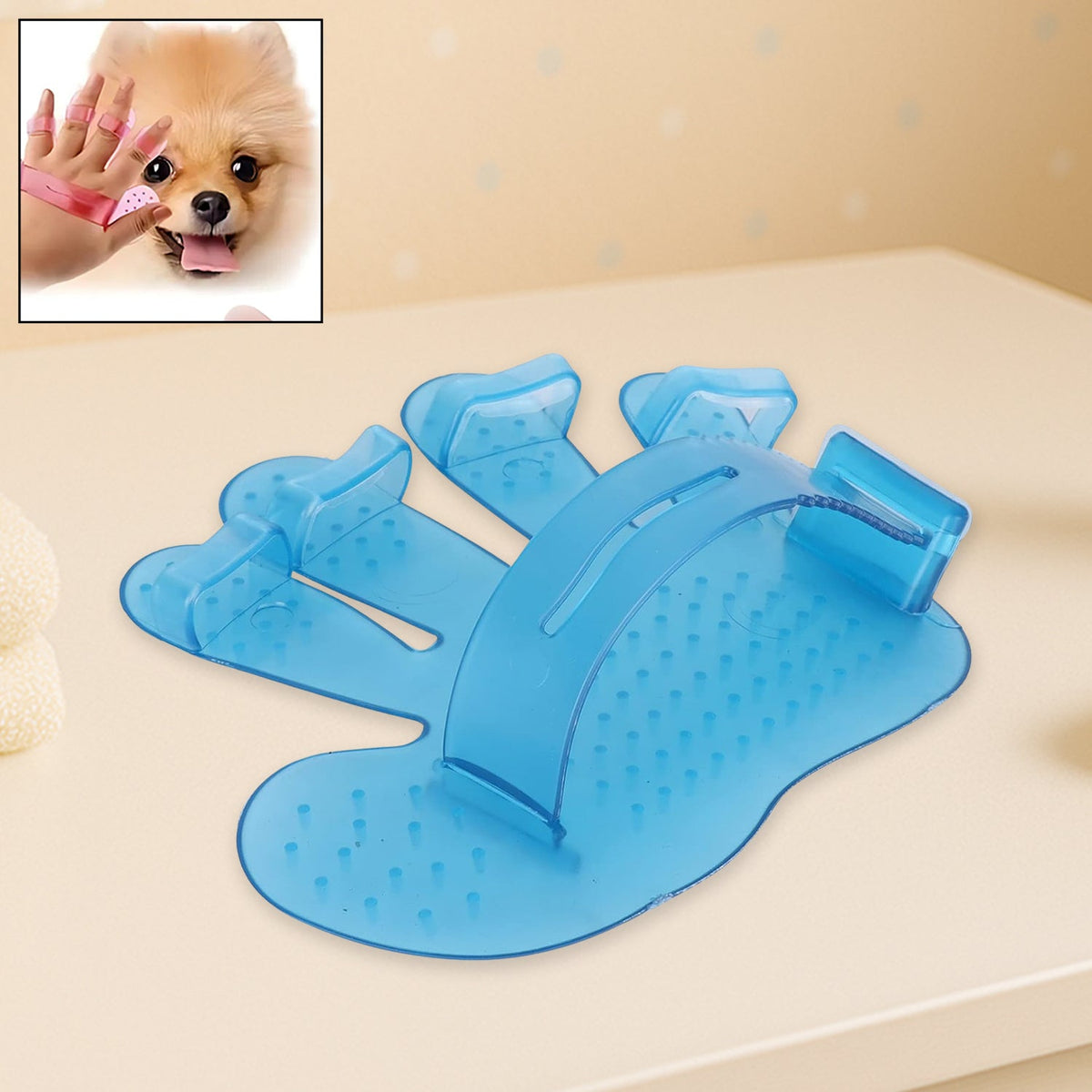 Pet Grooming Glove Brush