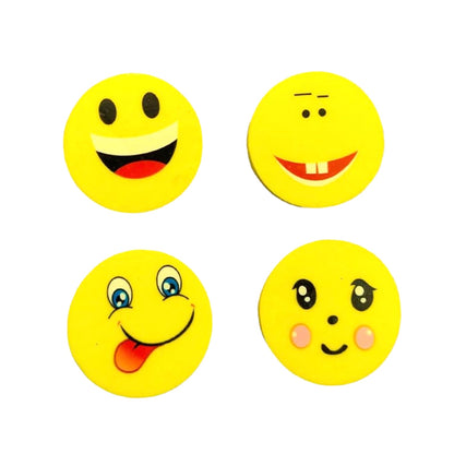 Emoji Smile Erasers Set
