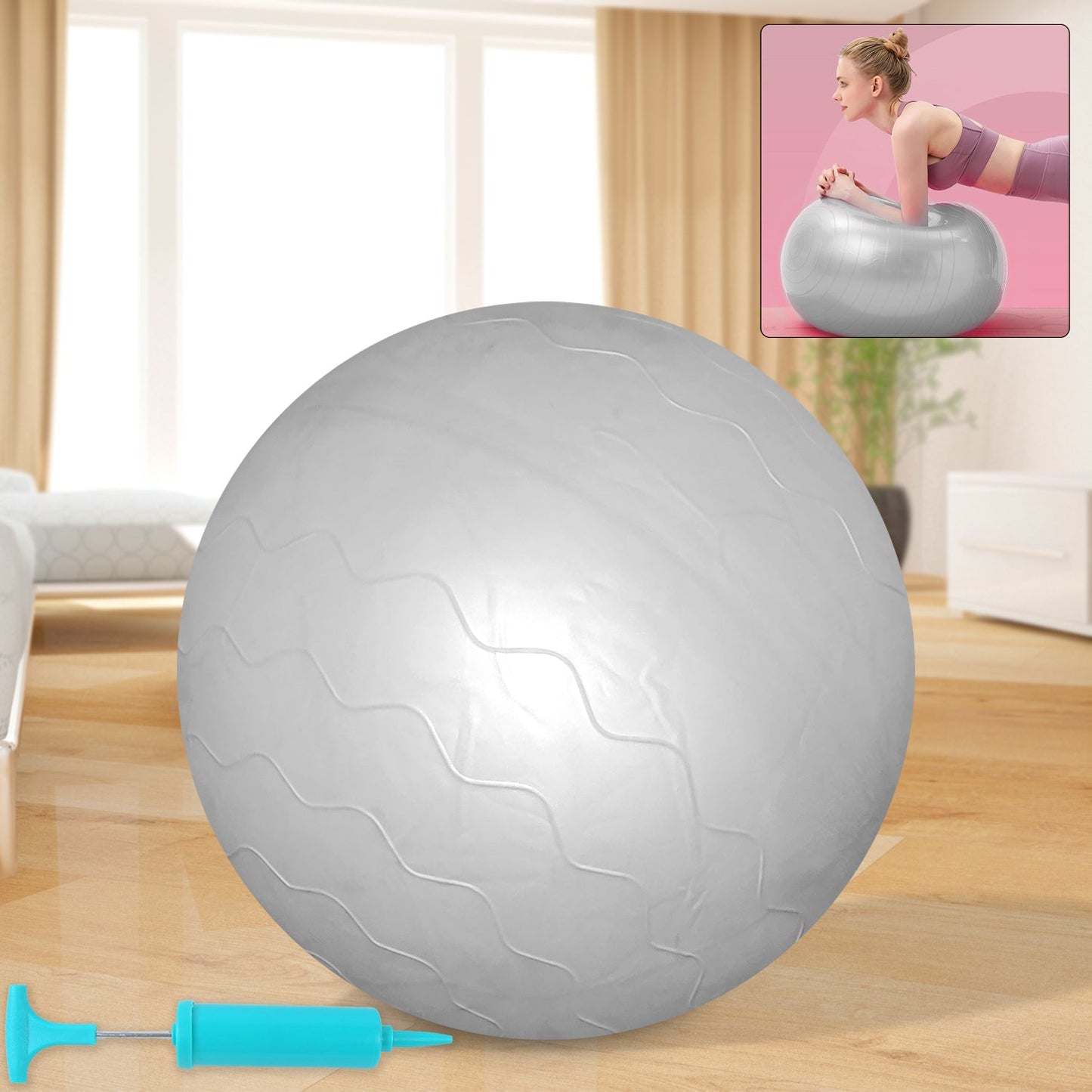 75CM Gym Ball with Pump