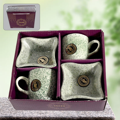 Colorful Ceramic Cup & Bowl Set