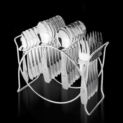 24 Pc Stainless Steel Cutlery Set