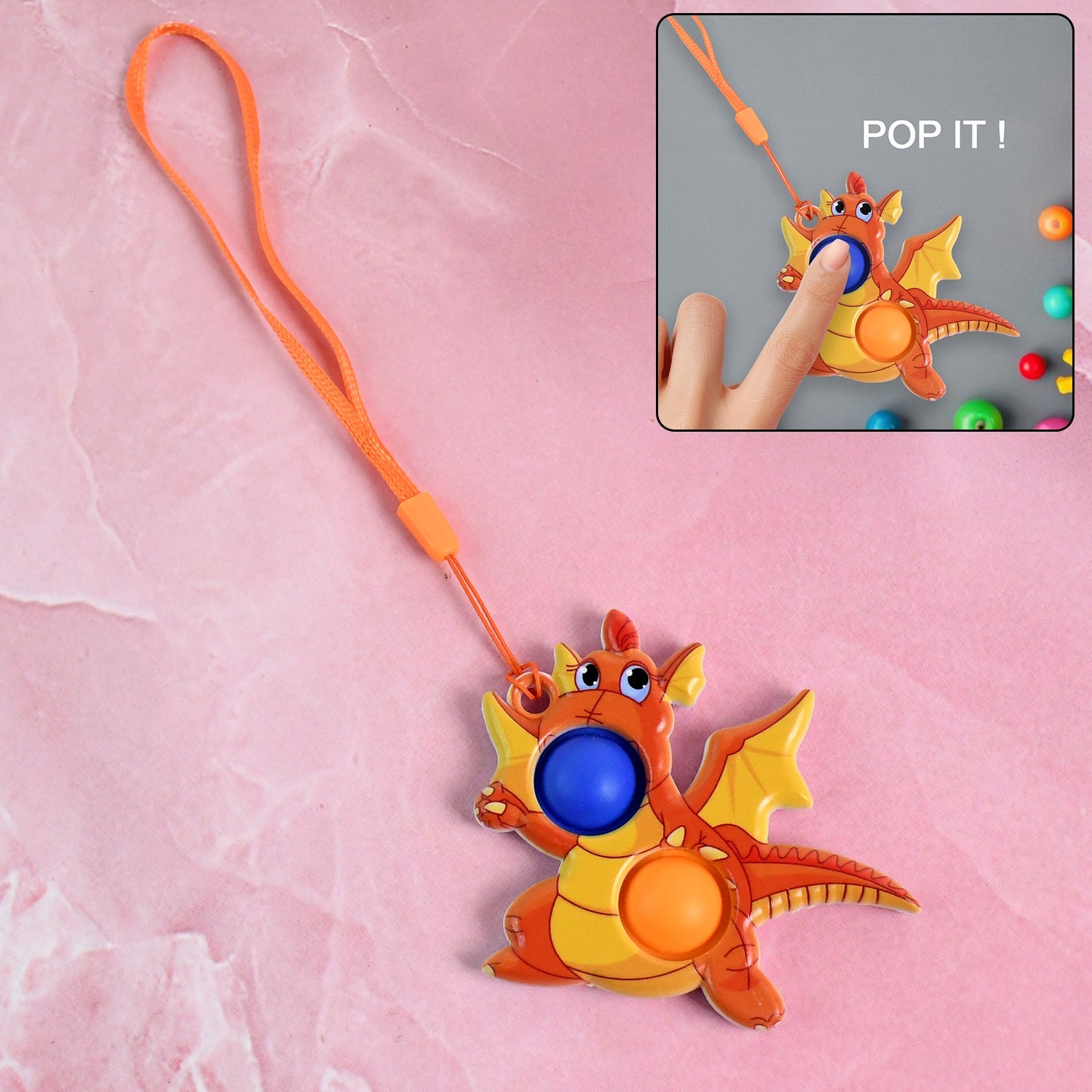 Dragon Push Pop Toy
