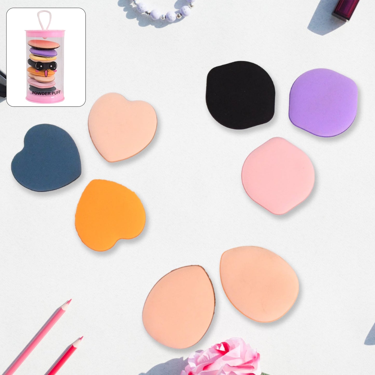 Precision Finger Makeup Puffs