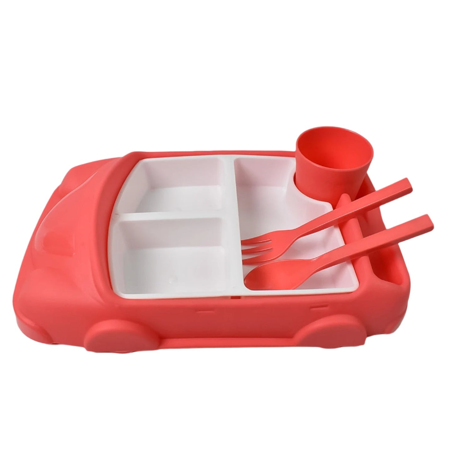 Car-Shaped Suction Baby Plate