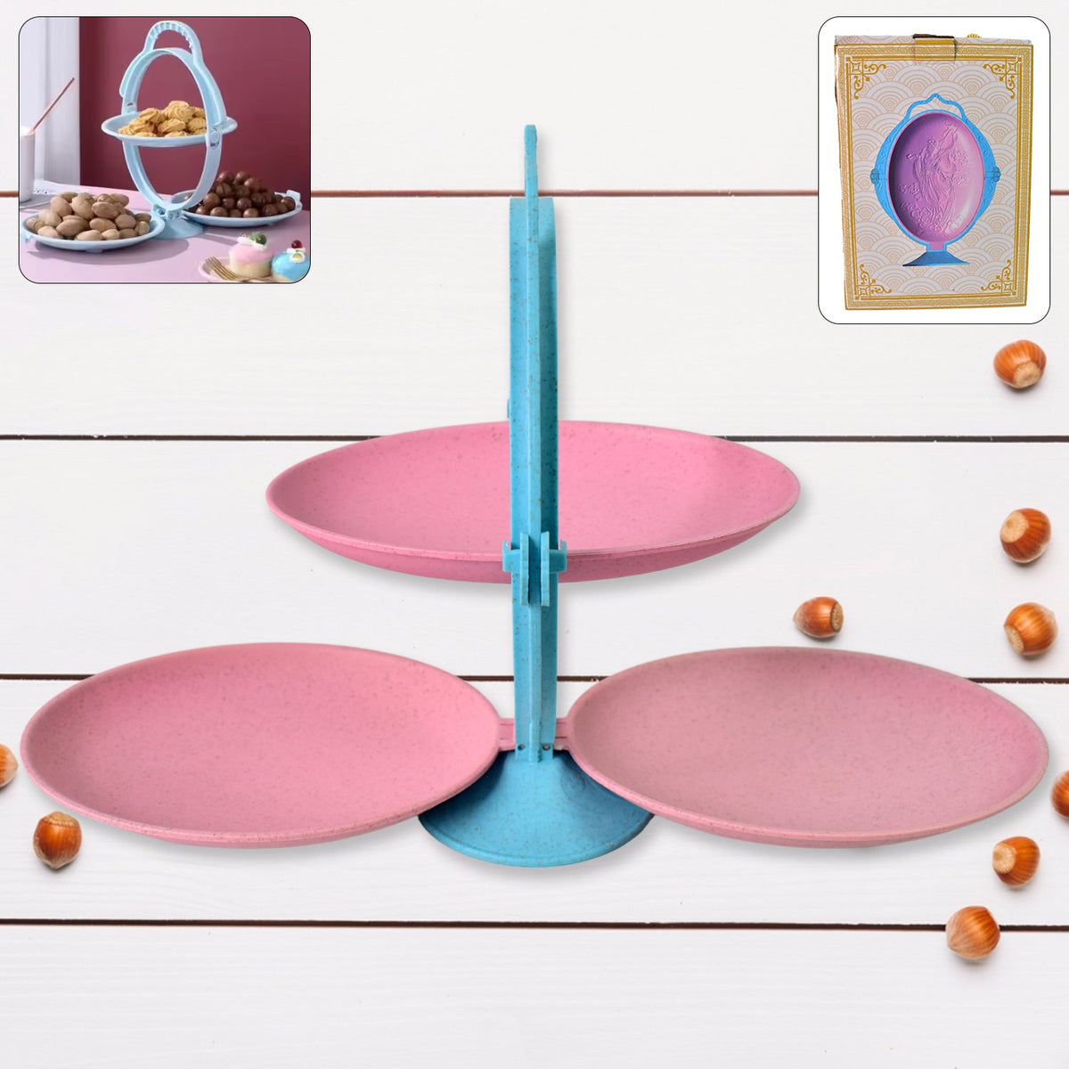 Foldable Fruit Tray