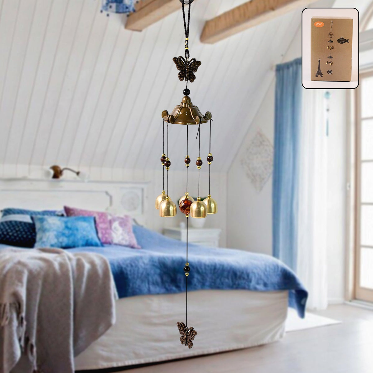 Butterfly Bell Wind Chime