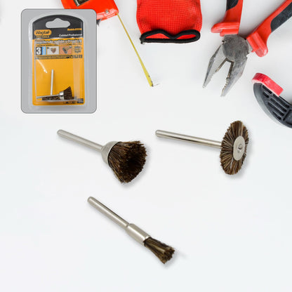 Brass Wire Brush Set