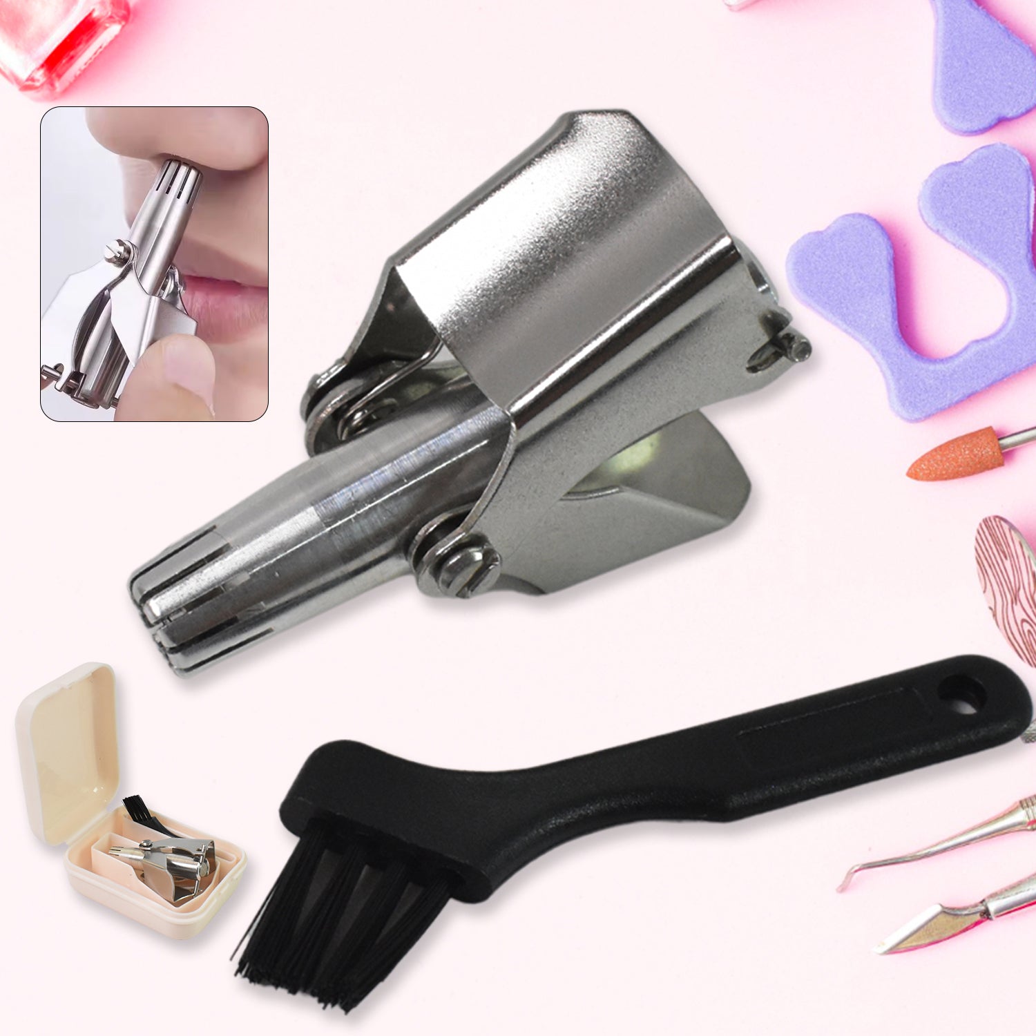 Nose Hair Clipper Stainless Steel