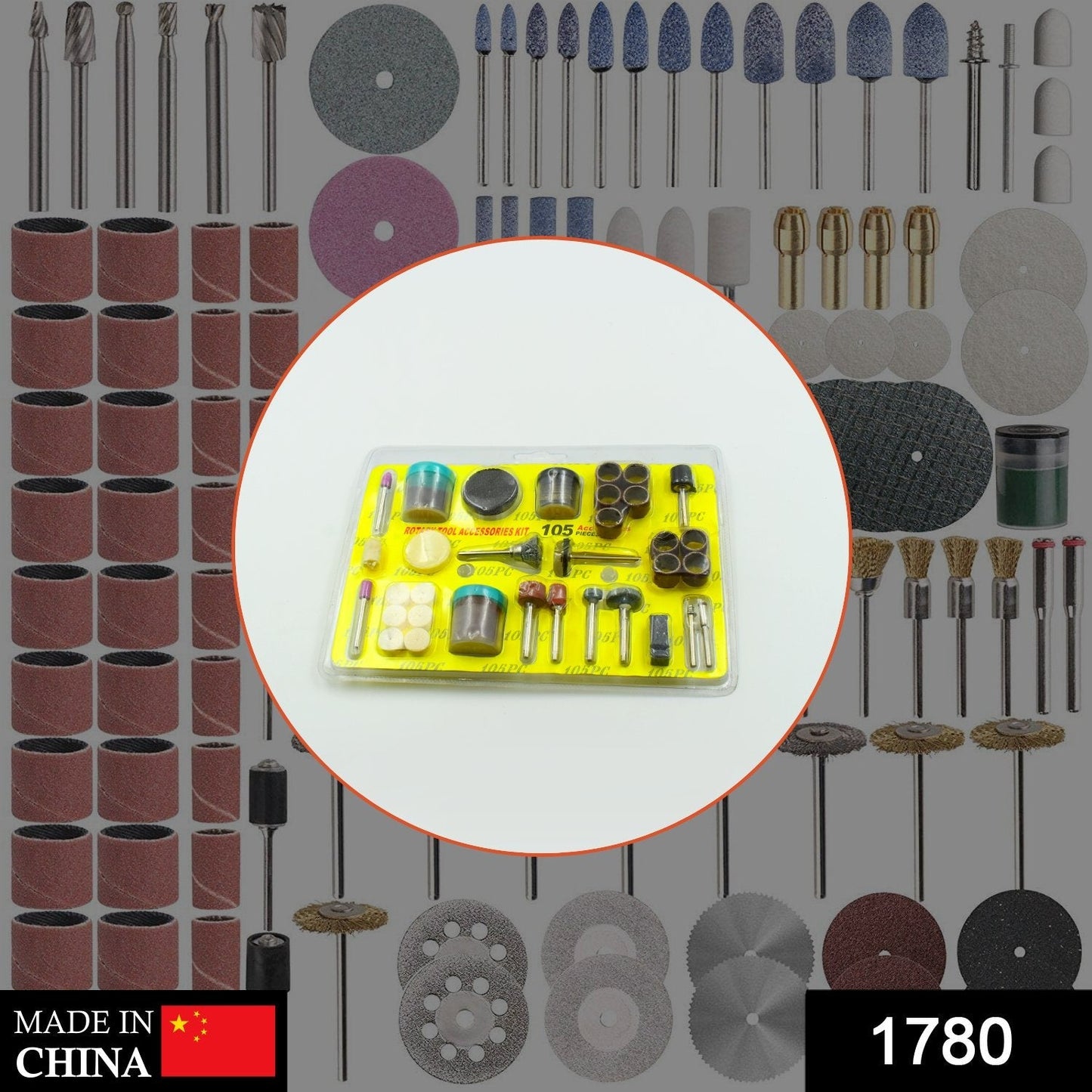 200-Piece Rotary Tool Kit