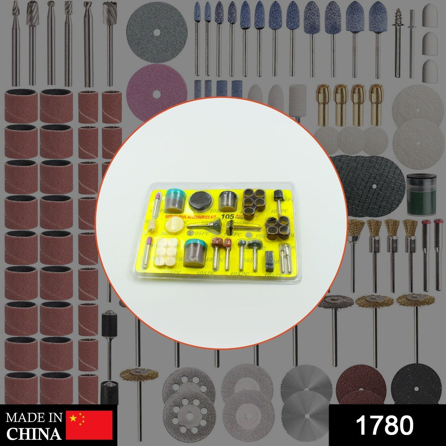 200-Piece Rotary Tool Kit